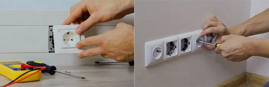 Монтаж и подключение электропроводки